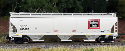 Intermountain ~ HO Scale ~ Trinity 5161 Hopper ~ Burlington Route BNSF Heritage Series #487836 ~ 472149-03
