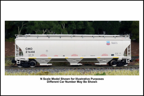 Intermountain ~ HO Scale ~ Trinity 5161 Cu. Ft. Hopper ~ Union Pacific/CMO #21220 ~ 472135-03