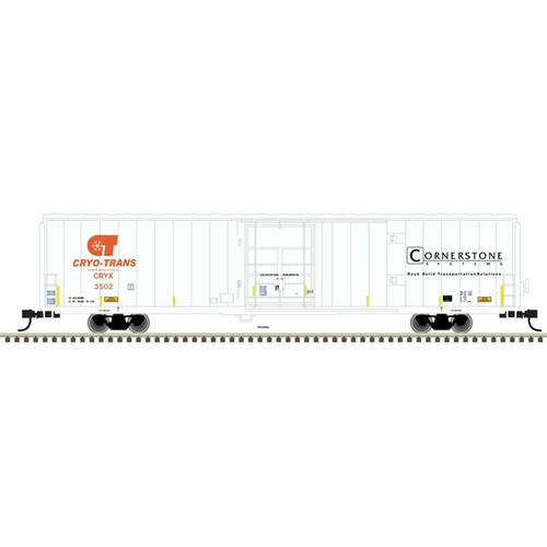 Atlas ~ N Scale ~ Master ~ Cryogenic Reefer ~ Cryo-Trans ~ Cornerstone #3457 ~ 50005970