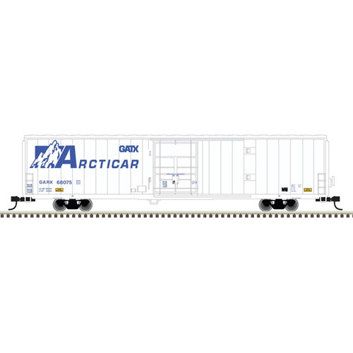 Atlas ~ N Scale ~ Master ~ Cryogenic Reefer ~ Gatx Arcticar #68075 ~ 50006039
