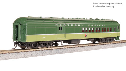Broadway Limited ~ HO Scale ~ Coach-Baggage Combine ~ Northern Pacific #1195 ~ 9119