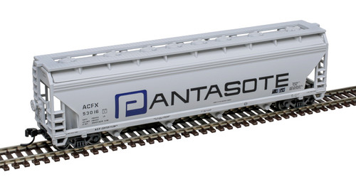 Atlas ~ N Scale ~ Trainman ~ ACF 5250 4-Bay Covered Hopper ~ Pantasote ACFX #57269 ~ 50007116