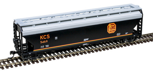 Atlas ~ N Scale ~ Trainman ~ ACF 5250 4-Bay Covered Hopper ~ Kansas City Southern #5469 ~ 50007122
