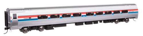 WalthersProto ~ HO Scale ~ Lighted ~ 85' Amfleet II 59-Seat Coach ~ Amtrak ~ 920-12228