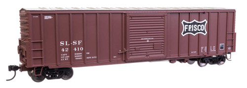 WalthersMainline ~ HO Scale ~ 50' ACF Exterior Post Boxcar ~ Frisco SLSF #42410 ~ 910-46012