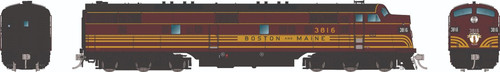Rapido ~ HO Scale ~ EMD E7A ~ Boston & Maine #3817 ~ DC Silent ~ 29006