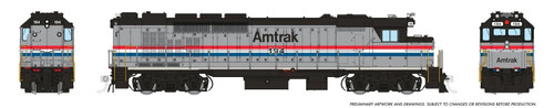 Rapido ~ HO Scale ~ GP40TC ~ Amtrak #194 ~ DC Silent ~ 34011