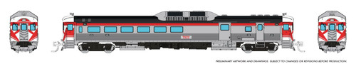 Rapido ~ N Scale ~ Budd RDC-3 ~ Canadian Pacific CP Rail #9021 ~ DCC Sound ~ 516562