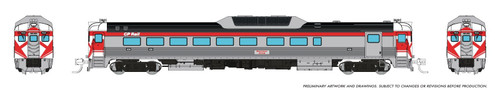 Rapido ~ N Scale ~ Budd RDC-2 ~ Canadian Pacific CP Rail #9107 ~ DC Silent ~ 516031