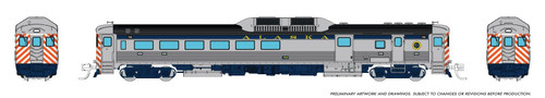Rapido ~ N Scale ~ Budd RDC-3 ~ Alaska #702 ~ DC Silent ~ 516046