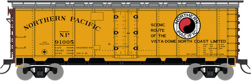 Intermountain ~ HO Scale ~ R-40-23 40’ Steel Ice Reefer ~ Northern Pacific #91021 ~ 45502-32