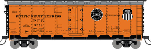 Intermountain ~ N Scale ~ R-40-23 40’ Steel Ice Reefer ~ Pacific Fruit Express #6233 ~ 65532-41