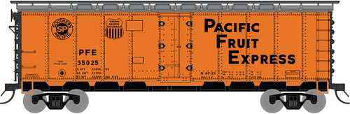 Intermountain ~ N Scale ~ R-40-23 40’ Steel Ice Reefer ~ Pacific Fruit Express #35381 ~ 65537-22
