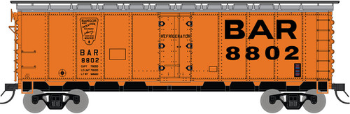 Intermountain ~ N Scale ~ R-40-23 40’ Steel Ice Reefer ~ Bangor & Aroostook #8919 ~ 65542-05