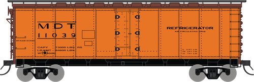 Intermountain ~ N Scale ~ R-40-23 40’ Steel Ice Reefer ~ Merchant Despatch #12549 ~ 65545-04