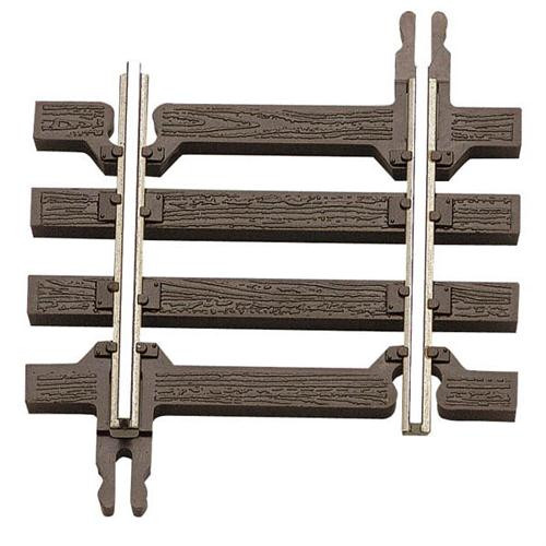 Atlas ~ O Scale ~ Code 148 ~ Nickel 1-3/2" Straight Track Section ~ 2 Rail ~ 4 Pieces ~ 7052