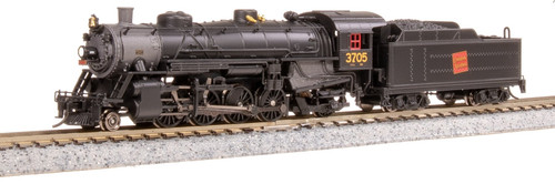 Broadway Limited ~ N Scale ~ USRA Light Mikado 2-8-2 ~ Canadian National #3728 ~ DCC Sound ~ 10071