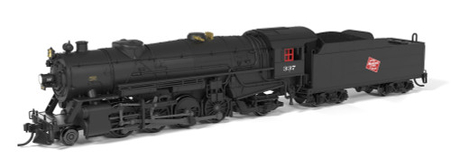 Broadway Limited ~ N Scale ~ Heavy Mikado ~ Milwaukee Road #337 ~ DCC Sound ~ 10054