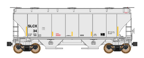 Intermountain ~ N Scale ~ Trinity 3281 2-Bay Covered Hopper ~ St. Lawrence Cement SLCX #39 ~ 669019-06