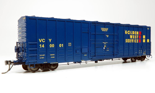 Rapido ~ HO Scale ~ B100 Boxcar ~ Golden West #140009 ~ 137003-4