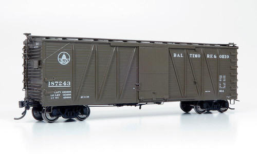 Rapido ~ HO Scale ~ USRA Single-Sheathed Boxcar ~ Baltimore & Ohio #187424 ~ 142002-6