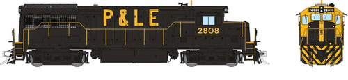 Rapido ~ HO Scale ~ GE U25B Low Hood ~ Pittsburgh & Lake Erie P&LE #2808 ~ DCC Ready ~ 35056