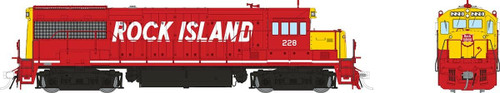 Rapido ~ HO Scale ~ GE U25B Low Hood ~ Rock Island #228 ~ DCC Ready ~ 35060