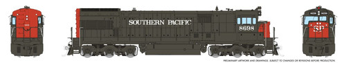 Rapido ~ HO Scale ~ GE U33C ~ Southern Pacific #8698 ~ DCC Ready ~ 43027