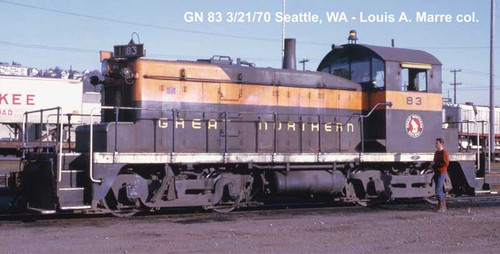 Bowser ~ HO Scale ~ EMD SW1 ~ Great Northern #81 ~ DCC Ready ~ 26160