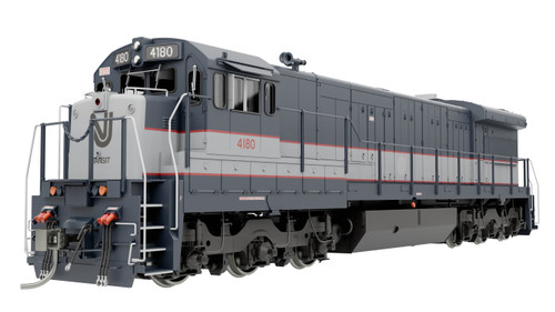 Rapido ~ HO Scale ~ GE U34CH ~ NJ Transit #4152 ~ DCC Ready ~ 43114