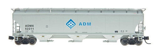 Intermountain ~ N Scale ~ Trinity 5161 3-Bay Covered Hopper ~ Archer Daniels Midland ADM #52202 ~ 67209-18
