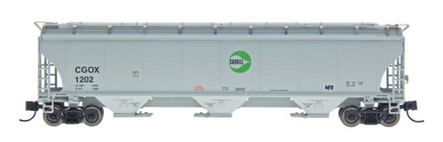 Intermountain ~ N Scale ~ Trinity 5161 3-Bay Covered Hopper ~ Cargill #1011 ~ 67215-19