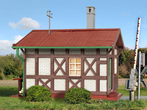 PIKO ~ G Scale ~ Station Waiting Room ~ Building Kit ~ 65007