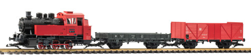 PIKO ~ G Scale ~ BR80 Freight Train Starter Set ~ DR ~ 37124