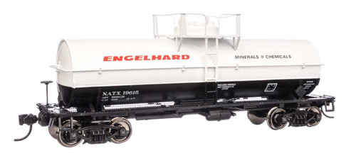 WalthersMainline ~ HO Scale ~ 36' Insulated Tank Car ~ Engelhard Minerals & Chemicals NATX #19615 ~ 910-48410