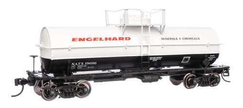 WalthersMainline ~ HO Scale ~ 36' Insulated Tank Car ~ Engelhard Minerals & Chemicals NATX #19696 ~ 910-48412