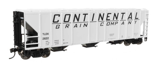 WalthersMainline ~ HO Scale ~ 50' Pullman-Standard PS2-CD 4427 ~ Continental Grain Co TLDX #2622 ~ 910-49426