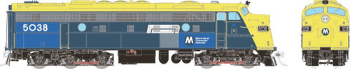 Rapido ~ HO Scale ~ EMD FL9 ~ Metro North #5038 ~ DCC Sound ~ 14570