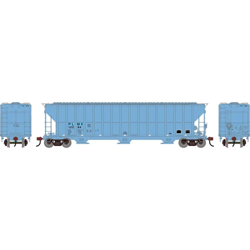 Athearn ~ HO Scale ~ FMC 4700 Covered Hopper ~ PLMX #12264 ~ 3336