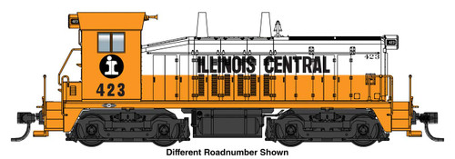 Walthers Mainline ~ HO Scale ~ EMD SW7 Phase II ~ Illinois Central #1209 ~ DCC Sound ~ 910-20684