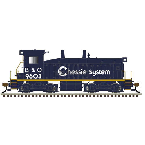 Atlas ~ N Scale ~ Master Gold ~ SW9 ~ Chessie System B&O #9603 ~ DCC Sound ~ 40006402