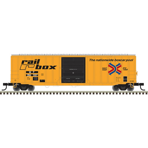 Atlas ~ N Scale ~ Trainman 50'6" Boxcar ~ Missouri Pacific #356743 ~ 50007724