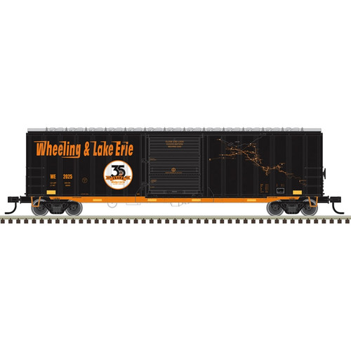 Atlas ~ N Scale ~ Trainman 50'6" Boxcar ~ Wheeling & Lake Erie #2025 ~ 50007731