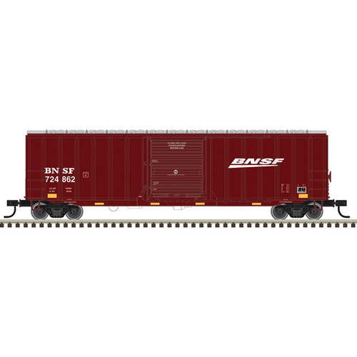 Atlas ~ N Scale ~ Trainman 50'6" Boxcar ~ BNSF #724876 ~ 50007733