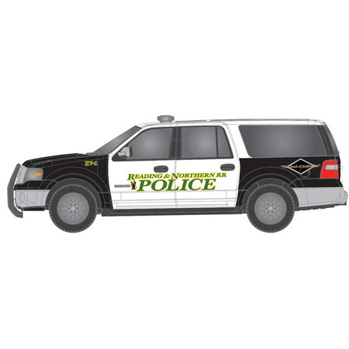 Atlas ~ HO Scale ~ 2007 Ford Expedition ~ Reading & Northern Police ~ 30000184
