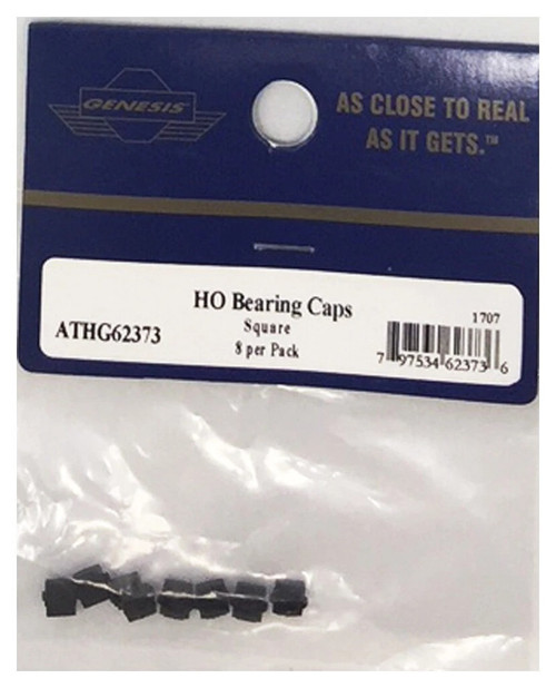 Athearn Genesis ~ HO Scale ~ Square Bearings Cap ~ 8 Pieces ~ 62373