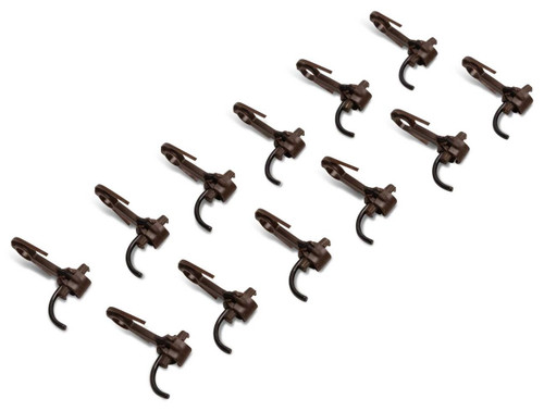 McHenry ~ HO Scale ~ Knuckle Spring AAR Upper/Lower Shelf Coupler ~ 6 Pairs ~ 712