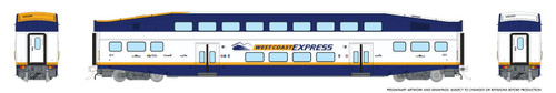 Rapido ~ HO Scale ~ BiLevel Commuter Coach ~ West Coast Express #404 ~ 1110034