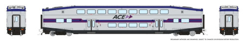 Rapido ~ HO Scale ~ BiLevel Commuter Coach ~ Altamont Corridor Express #3221 ~ 1110037