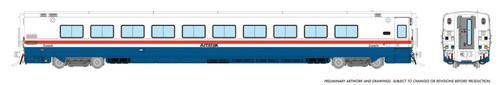 Rapido ~ N Scale ~ LRC Coach ~  Amtrak ~ Lighted ~ 508019